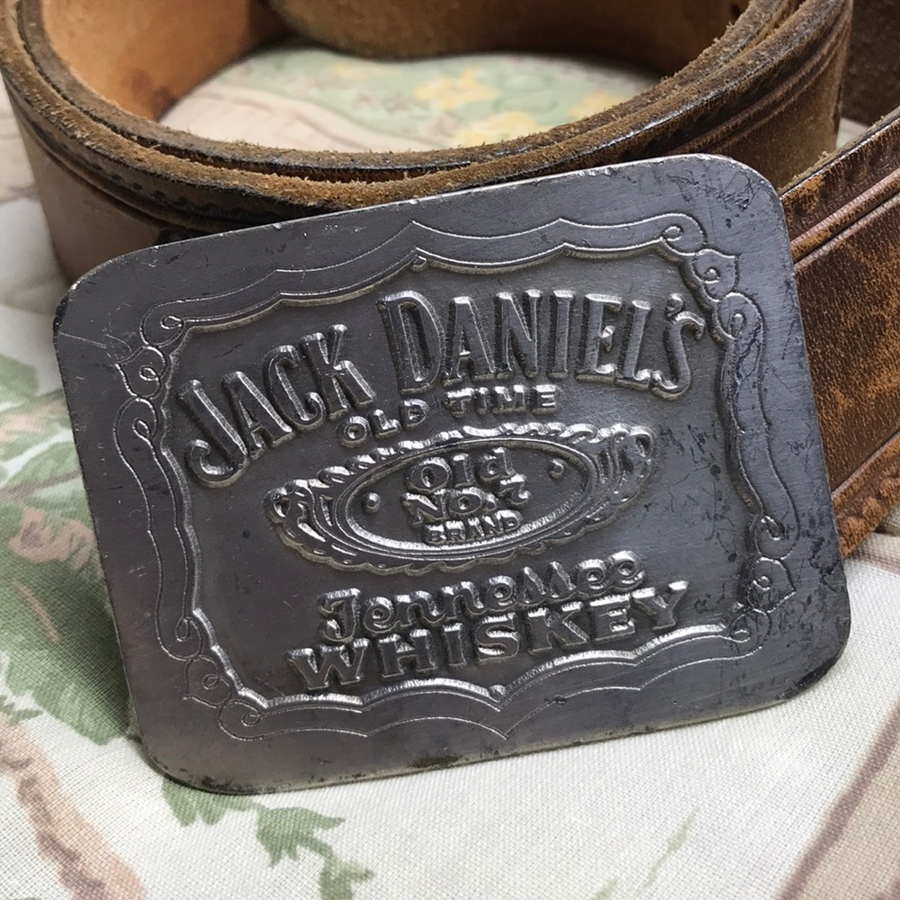 Jack Daniels Metal Belt Buckle